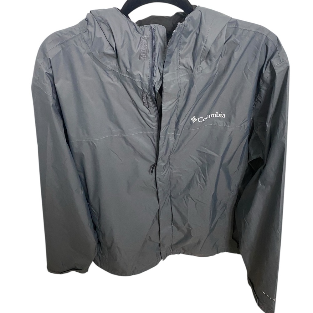 Columbia Gray Raincoat
